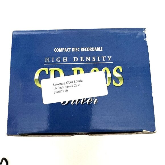 NEW Samsung 10 Pack Digital High-Density CD-R80S Jewel Case 80 Min/700MB - Picture 5 of 5